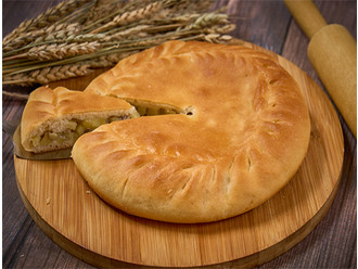 Пирог курица + картофель