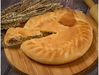 Пирог мясо + картофель