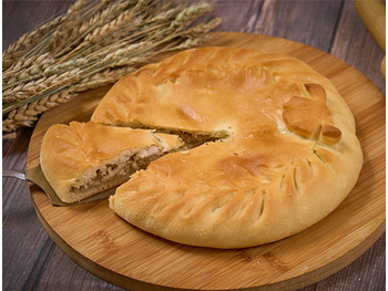 Пирог курица + капуста